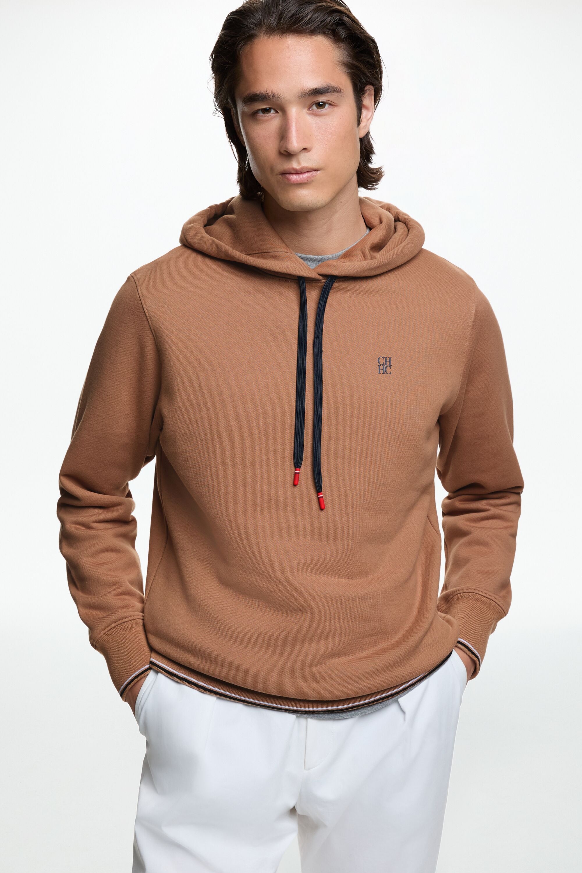 Sudadera con Capucha Estampado CH