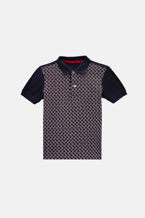 MINI CH PRINT PIQUE POLO SHIRT