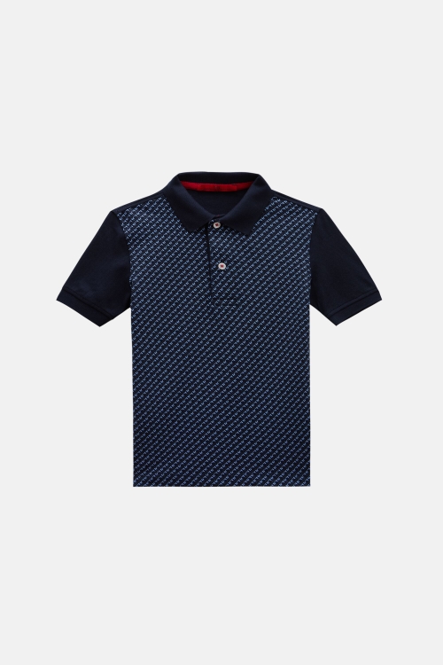 MINI CH PRINT PIQUE POLO SHIRT