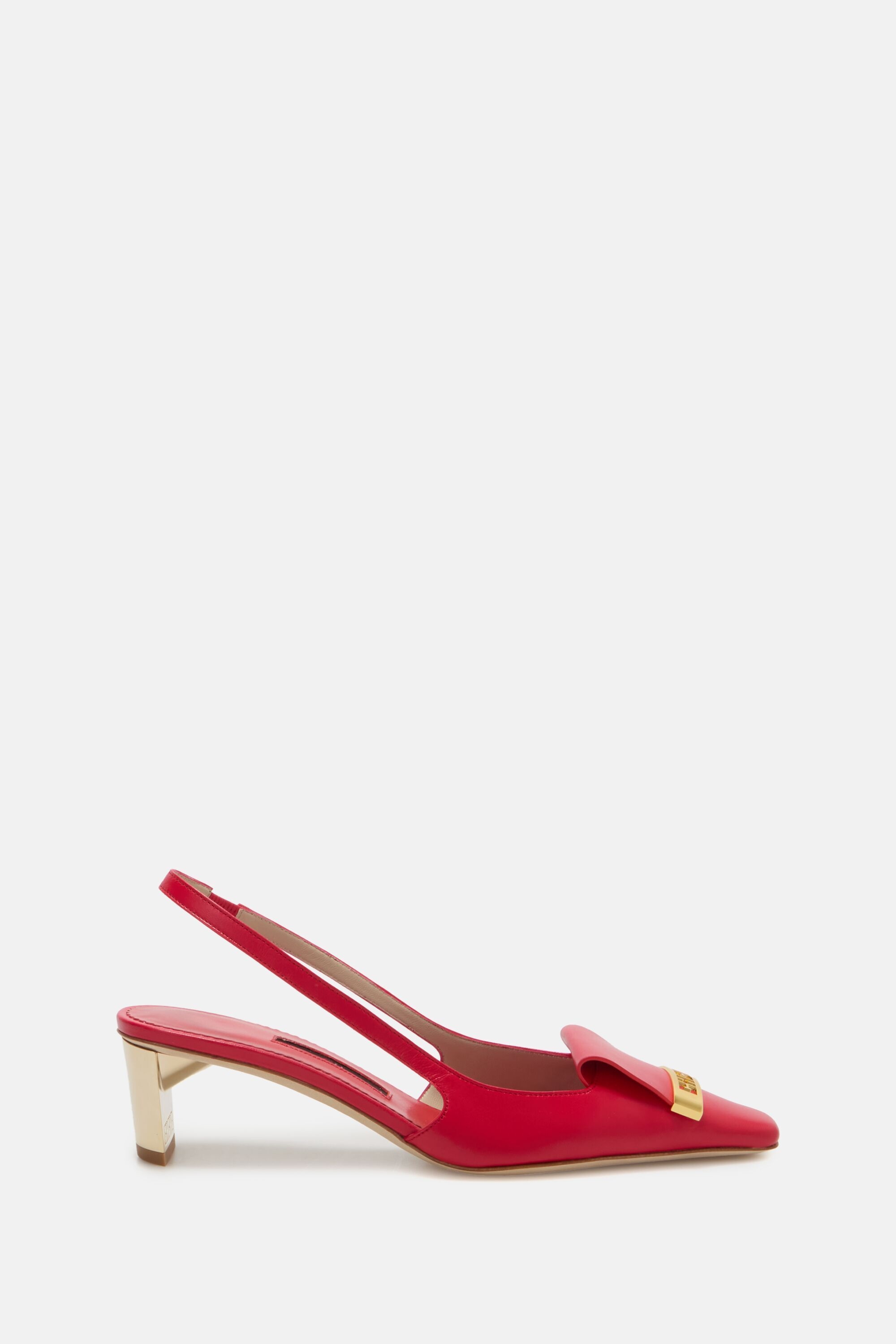 Bimba 45 Leather Slingback Pumps