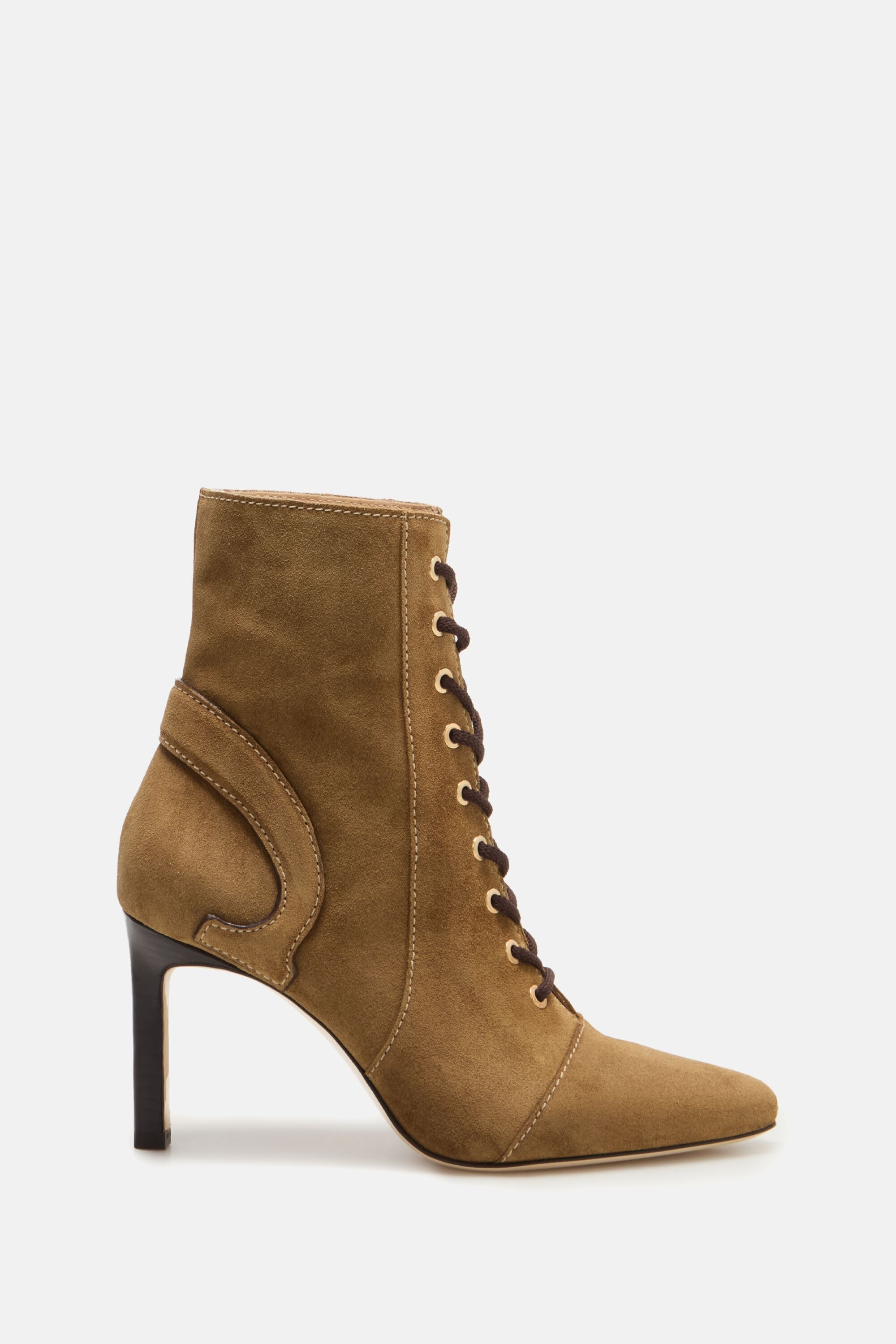 Charro Insignia Suede Ankle Boots