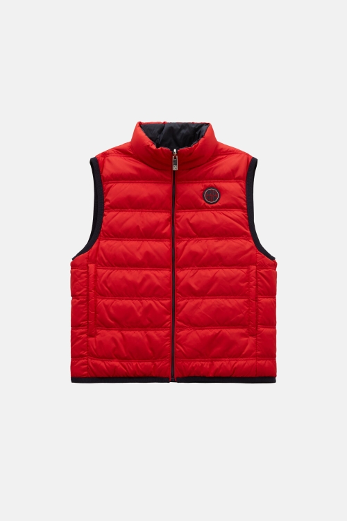 REVERSIBLE QUILTED NYLON DOWN VEST