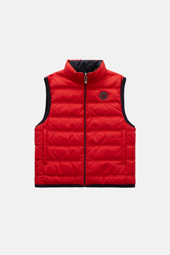 Reversible Quilted Nylon Down Vest