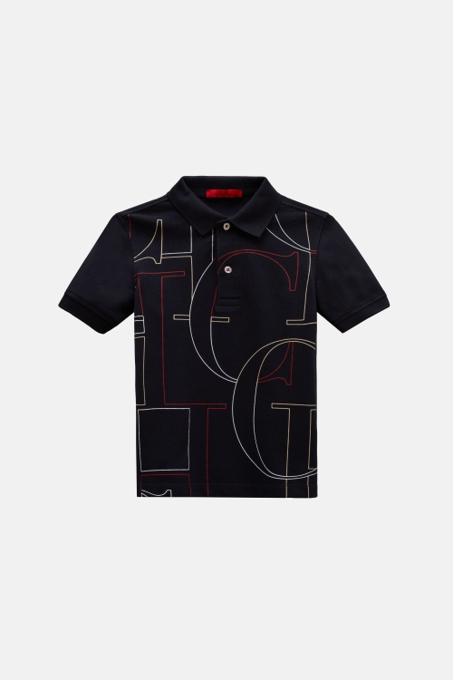 CH PRINT PIQUÉ POLO SHIRT