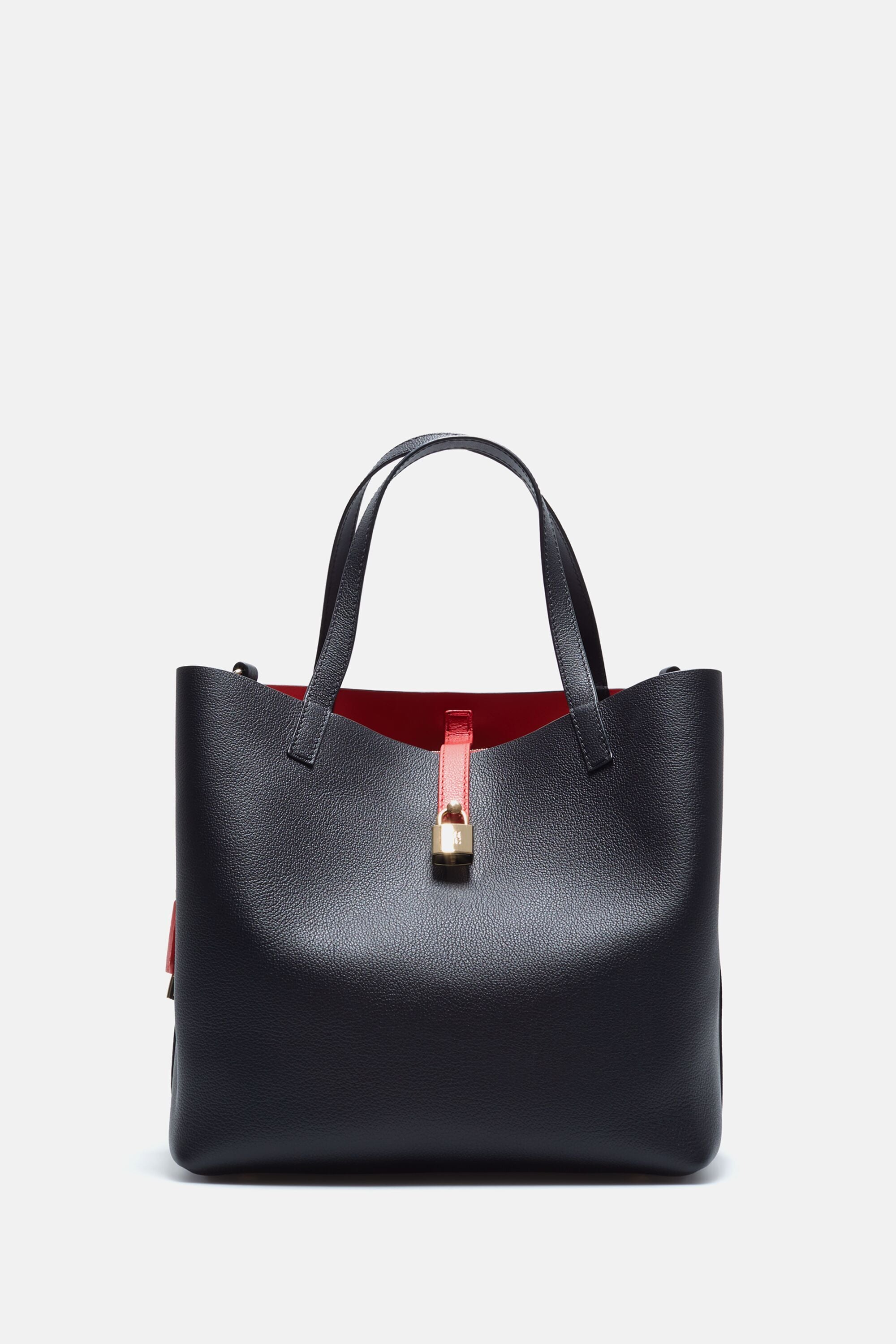 Matryoshka Locked M | Medium shoulder bag black - CH Carolina 