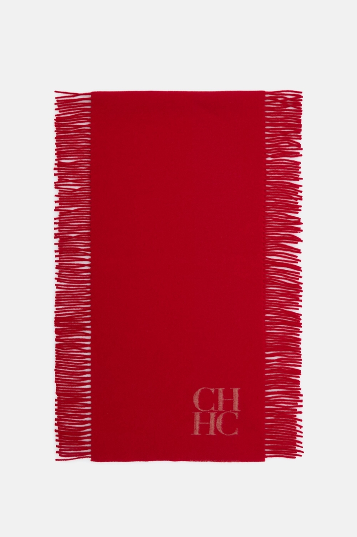 Iniciales CH Merino Wool Scarf