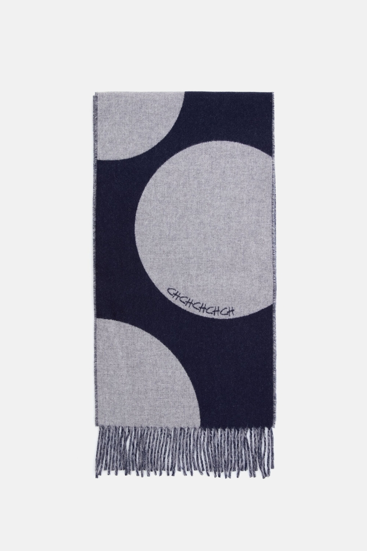 Dots Merino Wool Scarf