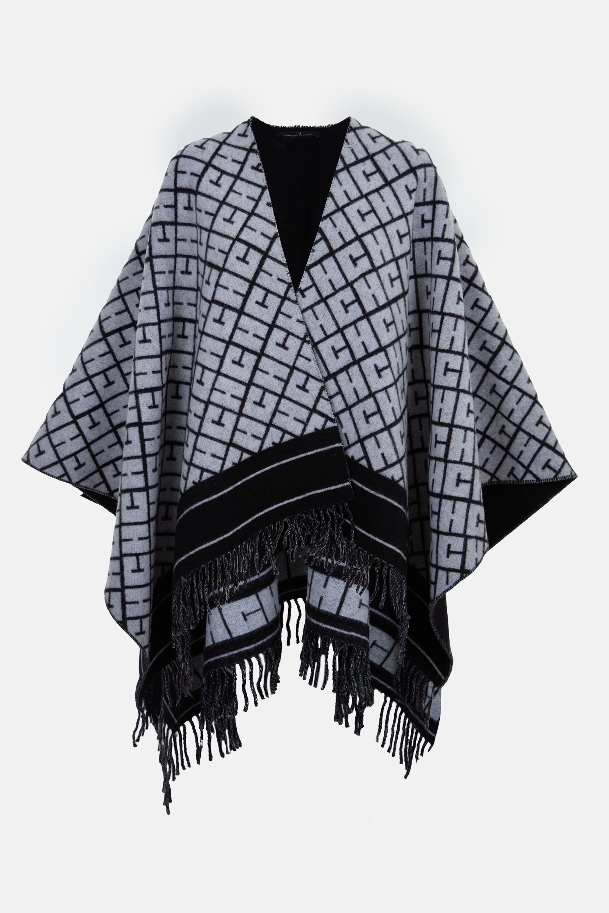 Poncho Abierto de Lana Merino CH 2020