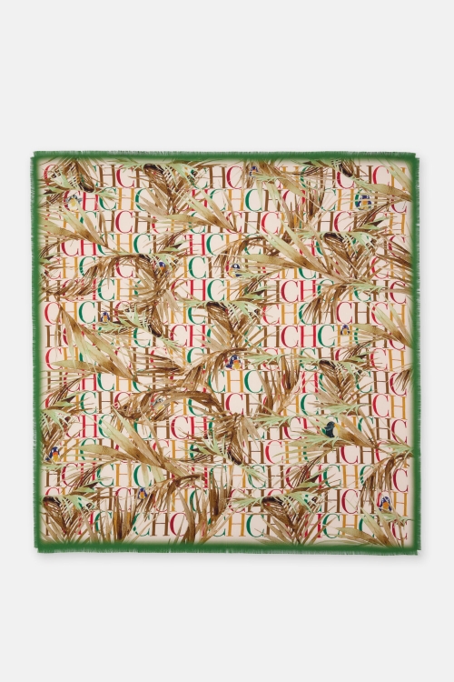 JUNGLE TOUKY 90 SILK SCARF